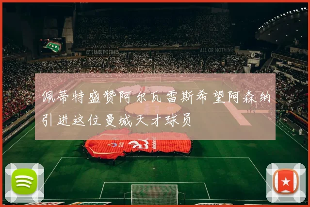 佩蒂特盛赞阿尔瓦雷斯希望阿森纳引进这位曼城天才球员